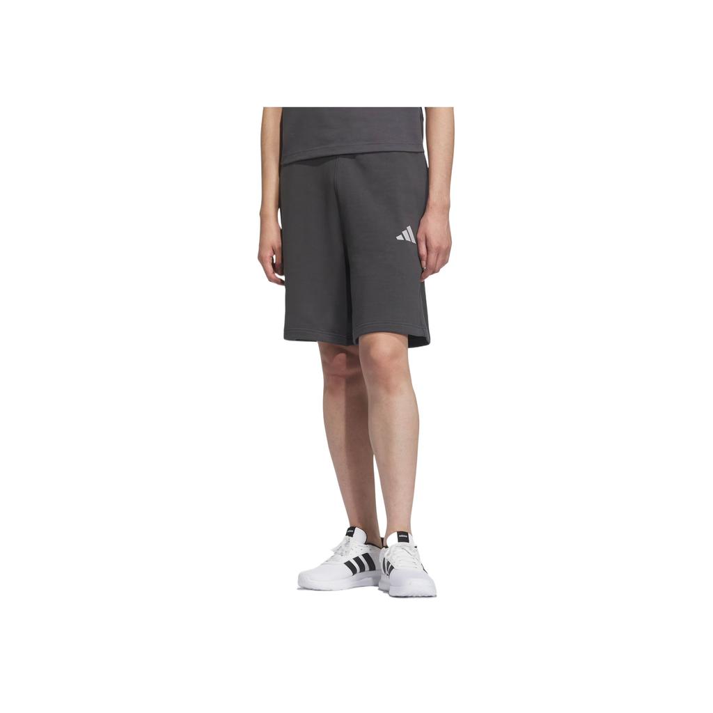 adidas Gfx Knit Shorts Comfortable Versatile Fashion Soft Casual Shorts Men Shorts Solid-Gray KF0131
