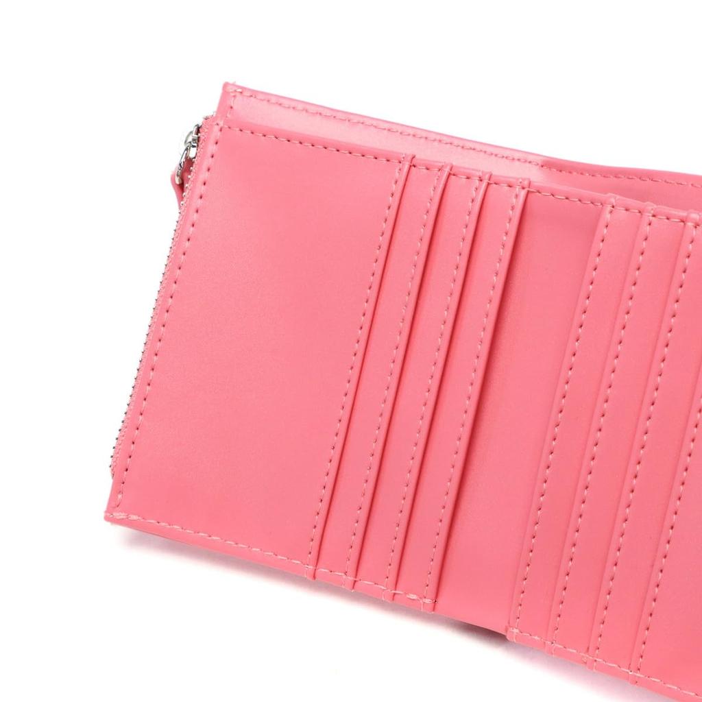 [X-girl] METAL OVAL LOGO BUCKLE WALLET 105252054002 PINK ONE SIZE