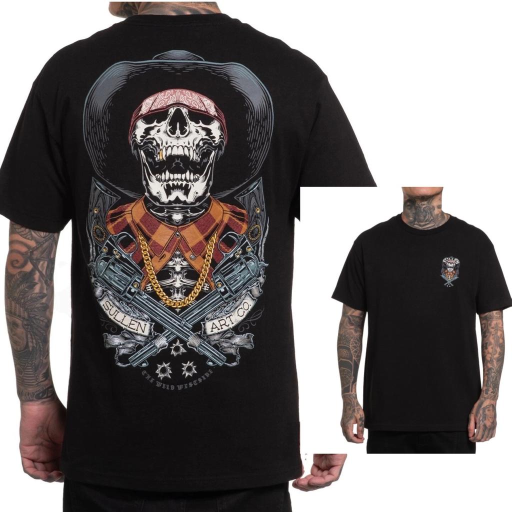 SULLEN CLOTHING WILD WESTSIDE STANDARD TSHIRT Highend Luxury Unisex Style Both of Unisex and Unisex