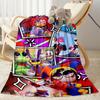 Digital Circus Blanket Soft Warm Cozy Perfect for Livingroom Couch Sofa Four Seasons Multipurpose Stylish Decor Ideal Gift For Birthday Valentine'S Da