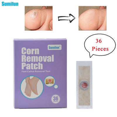 36pcs Corn Removal Patch Calluses Plaster Plantar  Pain Relief Curative Plaster Corns Plaster Sticker