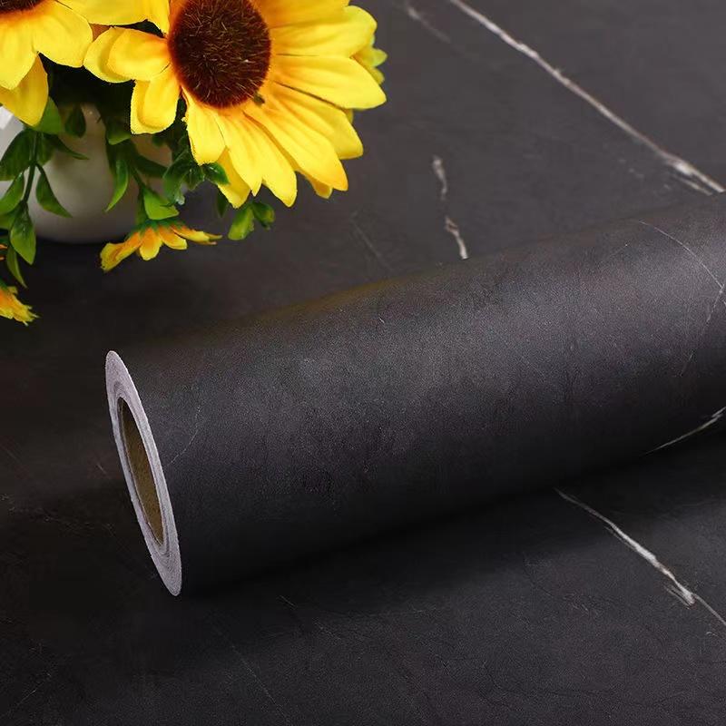 Thicken Matte Marble Stickers Wallpaper Self-adhesive Kitchen Oil-proof Desktop Cabinets Countertops Furniture Decorative Film