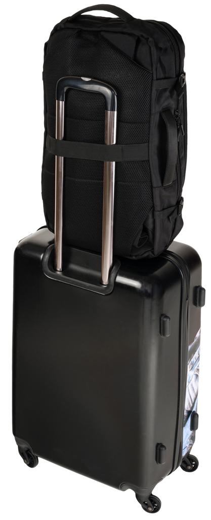 Backpack Travel Bag with Suitcase Handle - David Jones