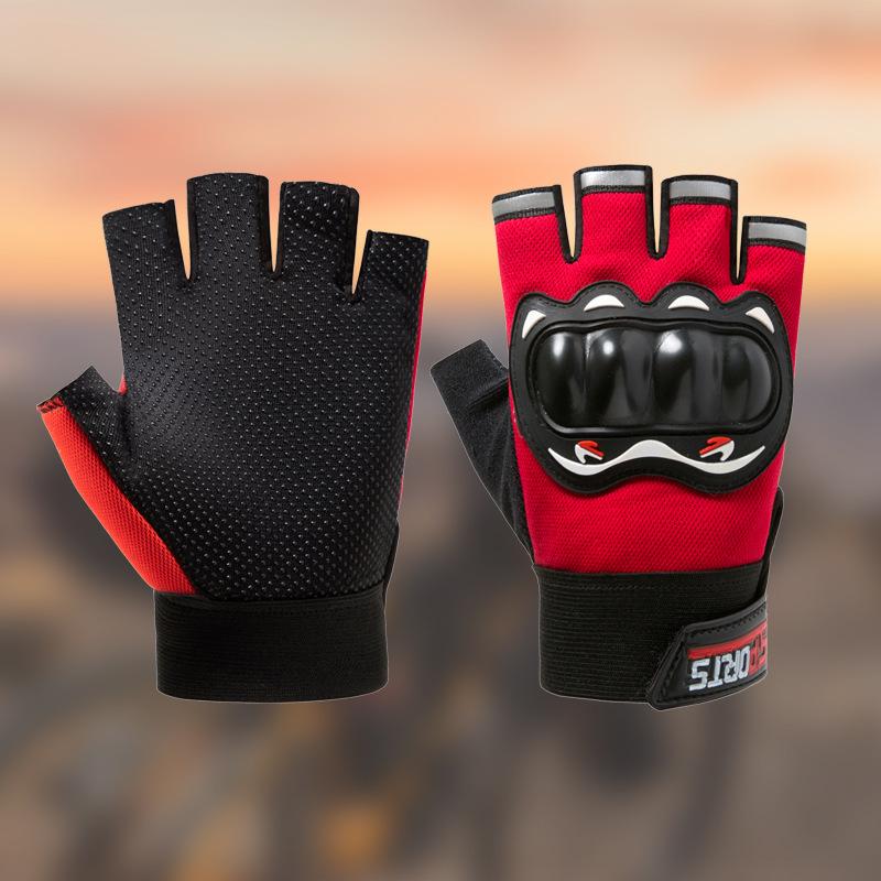 Warm and Fleece Touch Screen Cold-proof Outdoor Fitness Racing Gloves