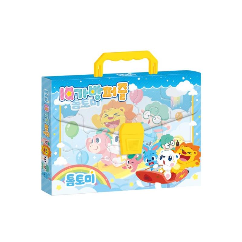 

IQ Carry Puzzle – TOMTOMI (4 Пазла + Сумка для переноски) – Сертифицировано KC, Сделано в Корее