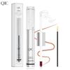 QIC Doppelköpfiges Tear Lip Glaze + Lippenöl Wasserdicht Nicht klebend Tasse Lippenstift 2 in 1 Abziehbarer Lipliner Lippenstift Lippenöl