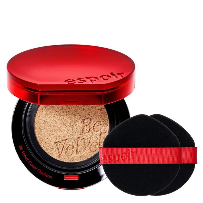 Be Velvet Cover Cushion with 2 Puffs SPF42 PA++ (5 Colors)