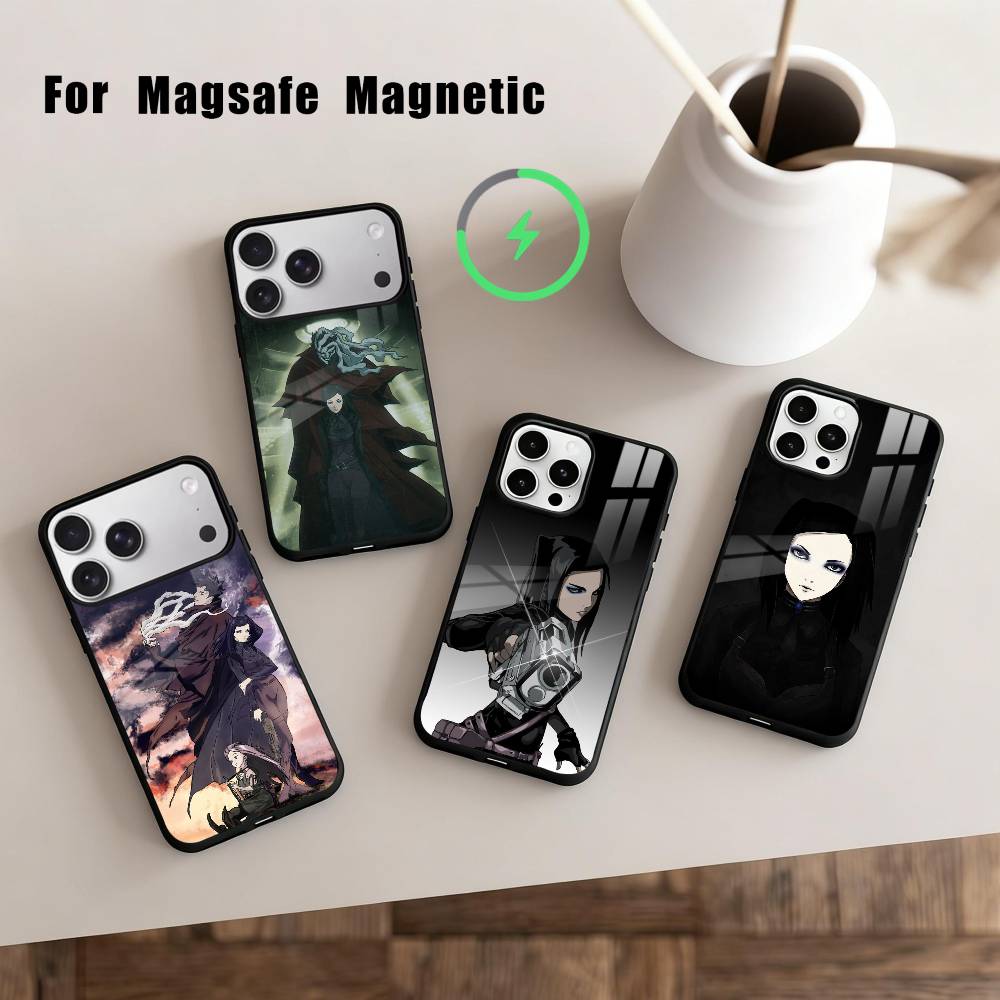 HOT Anime E-Ergo-O P-Proxy Phone Case For iPhone 17,16,15,14,13,12,Plus,Pro,Max for Magsafe Magnetic Wireless Charging