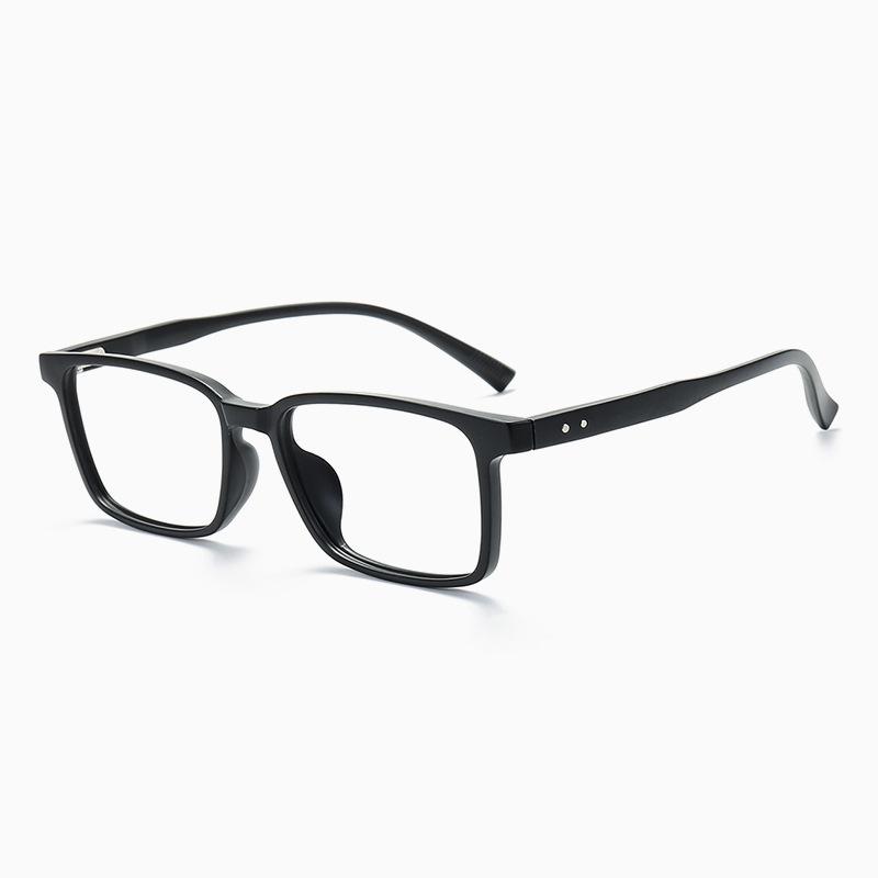 54-17 New Ultra-light Rectangular TR90 Glasses Frame Men Myopia Glasses Anti-blue Light Reading Eyeglasses