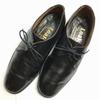 Loake Made In England Vintage Plain Toe Business Shoes Black Size 6EEE / 24.5-25.0cm Men's(USED)