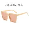 Fashion Square Sunglasses Women Vintage  Oversize T Women's Sun Glasses Black Gradient Female Glasses Men's Oculos UV400