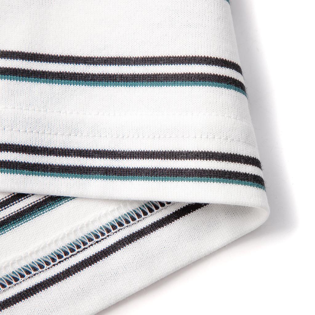 Li Ning Phil Hackett Artist Limited Edition Color Block Simple Versatile Short Sleeve T-Shirt Men Tops Champagne-White Black Ink-Green AHSV629-1