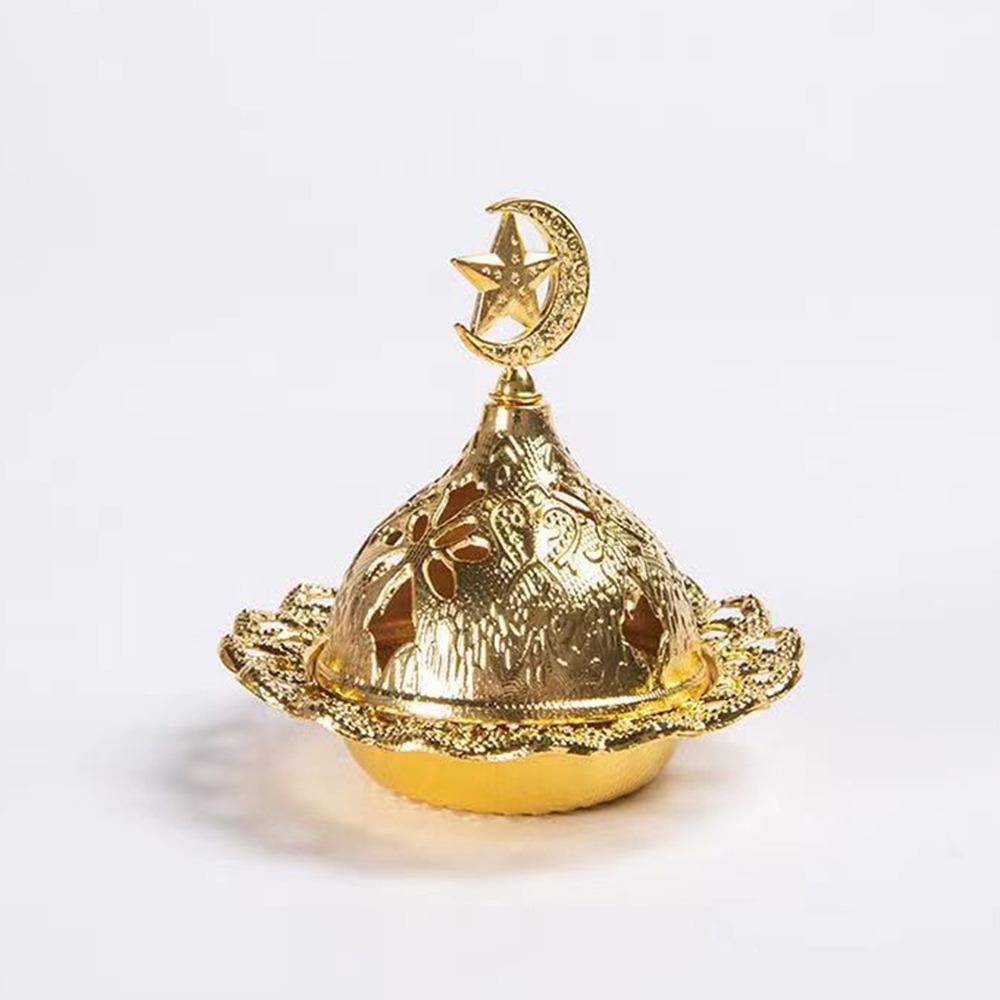 Retro Mini Censer Holder Zinc Zinc Alloy Aromatherapy Burner Portable Incense Stick Burner  Living Room