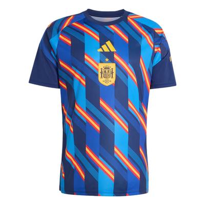 Spain 26 Home Pre Match Jersey Asia Sizing 'Dark Blue' Men's KA1906