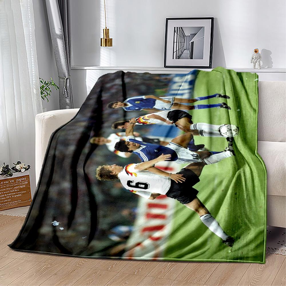 Sad Soccer Moment Blanket Soft Warm Cozy Great for Picnics Office Bed All-Season Use Stylish Decor Unique Gift for Family and Friends Camping