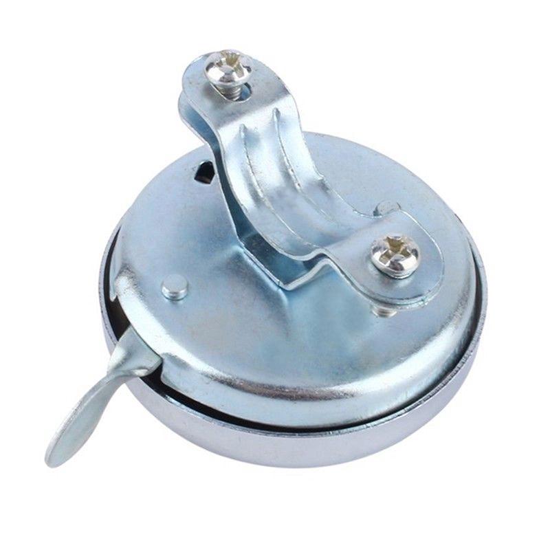 Classic Retro Metal Ring Bike Bicycle Cycling Handlebar Bell Sound Alarm Silver