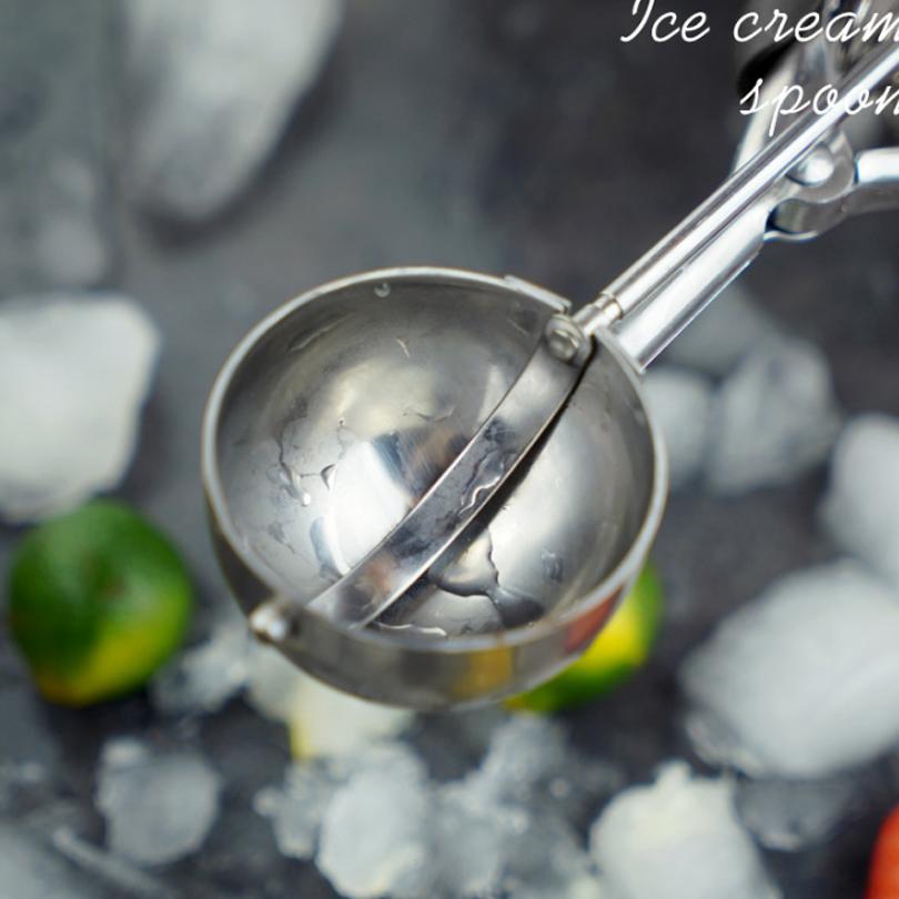 1ks naběračka zmrzliny nerezová ocel naběračka těsta naběračka lžíce kuchyňské nářadí S/M/L