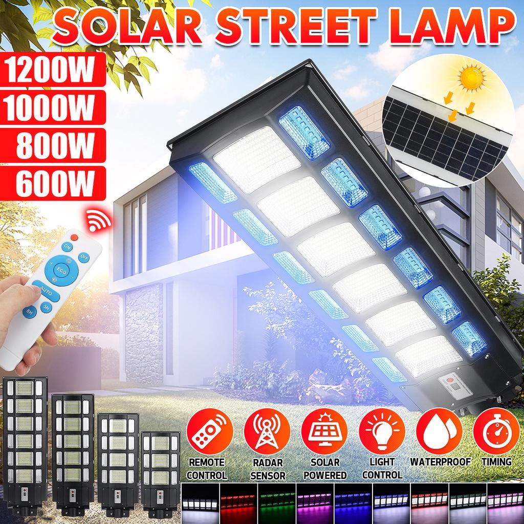 372/496/620/744LED Lighting Garden Lamp Powerful Outdoor Solar Lights Solar Panel Lamps Waterproof Motion Sensor Street Light New