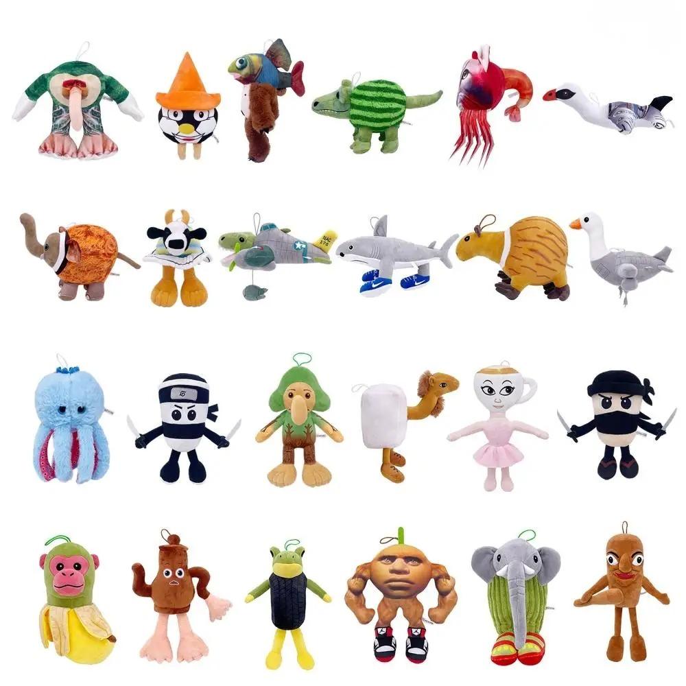 Stiluri Noi Tung Tung Sahur Pluș Decorațiuni Adorabile pentru Casă Pluș Joc Horror Jucărie de Pluș Drăguță Anime Umplută Jucărie Moale