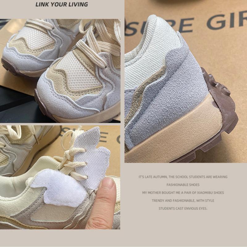 Spring New Style Girls Soft Bottom Mesh Running Shoes Korean Version Boys Wear-resistant Non-slip Sports Shoes
