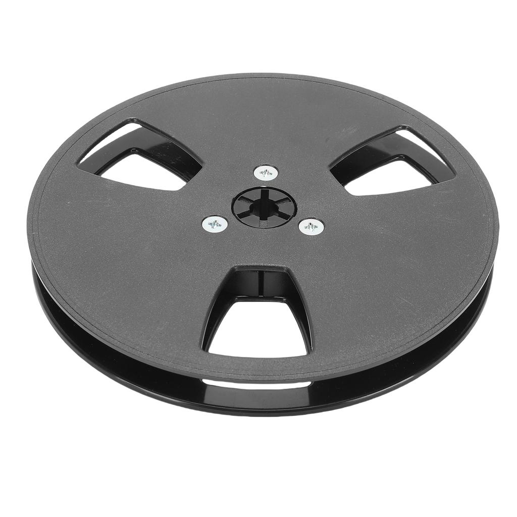 1Celsius4 5 Inch Empty Tape Reel Fit for Reel to Reel ABS Vintage Open Reel Sound Tape Empty Reel with 3 Holes