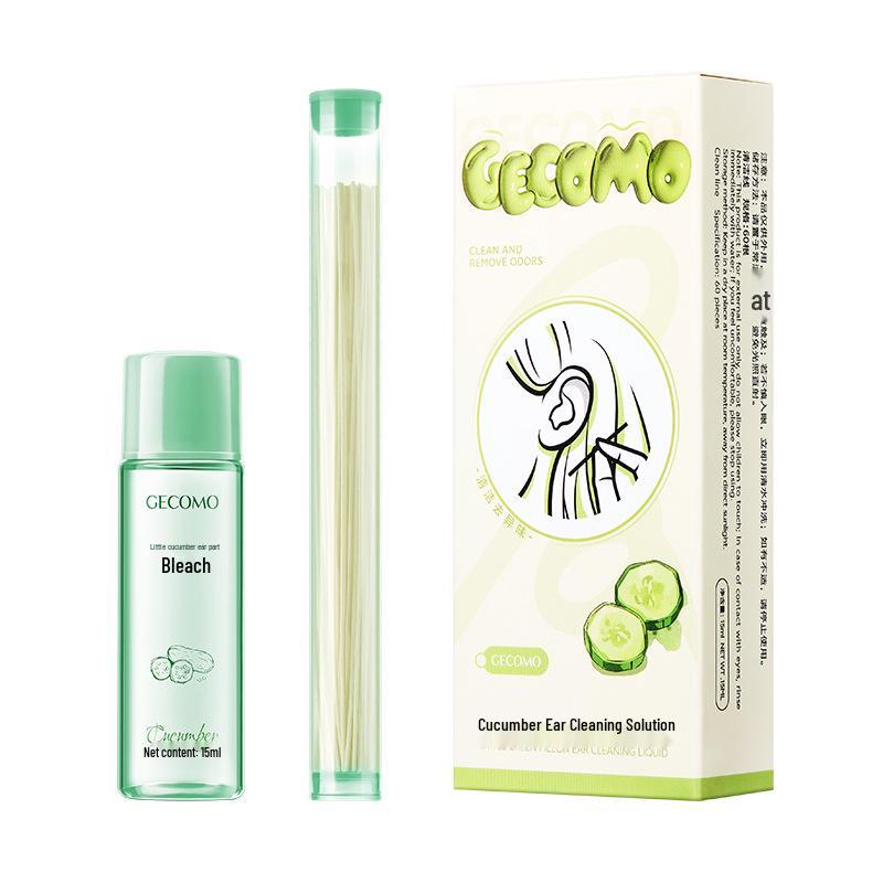 GECOMO Chamomile Ear Cleaning Solution: Odor Removal & Anti-Clogging Care Set