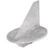 Aluminum Trim Tab Anode CMBRAVO3KITA Strong Structure Anode Replacement for Mariner Outboards 30‑200hp