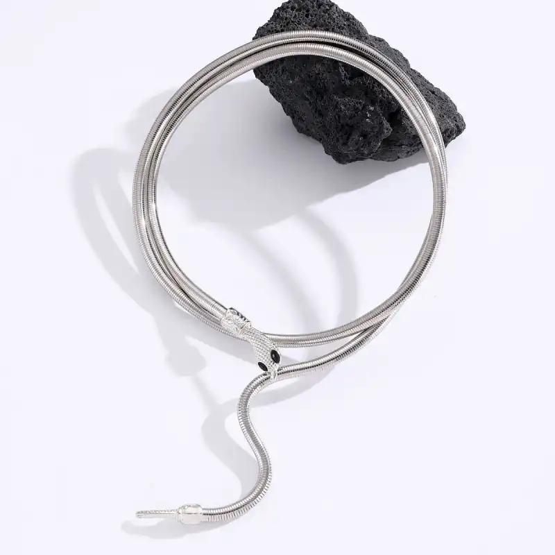 Halsketten-Zubehör Stadt der Knochen Schlangenarmband Frei verstellbar Armband Wickelarmband Schlange