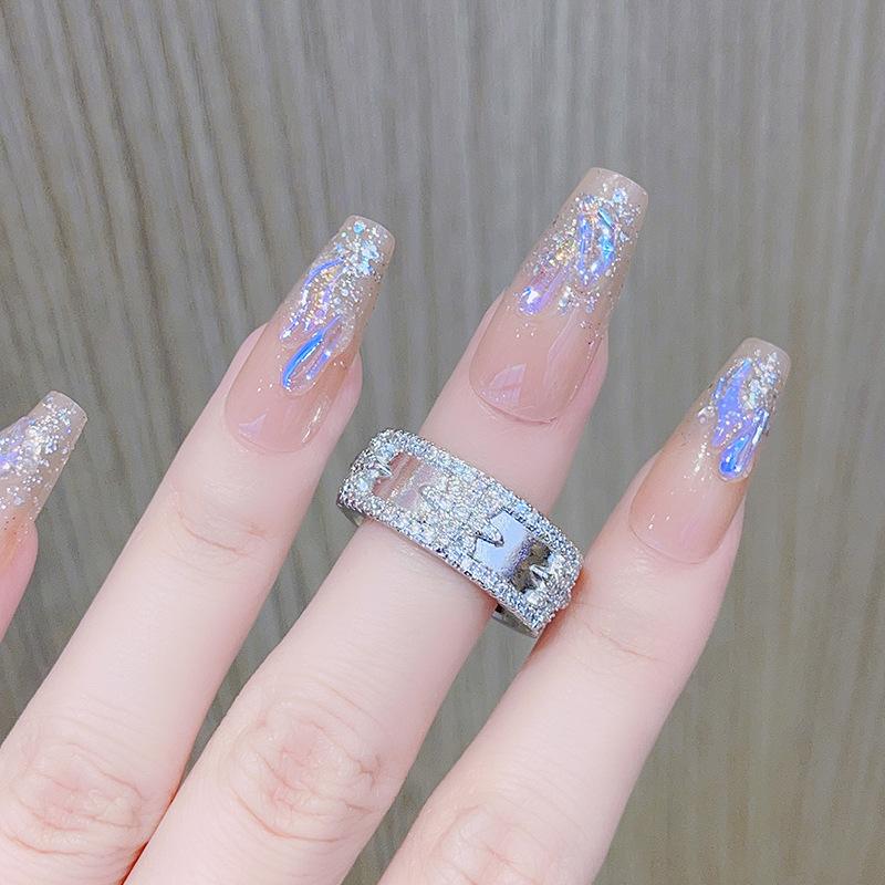 Heavy Industry Octagram Bracelet Niche Design Full Of Diamonds Zircon Sweet Gift Personalized Fashion Bracelet Women