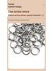 Stainless Steel Single Loop Jump Ring for DIY Jewelry