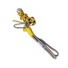 3D Printed Leopard Gecko Keychain Big Eyed Reptile Keychain Toy  Backpack Decoration