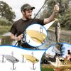 Angelköder Schlüsselanhänger Metall Fischhaken Anhänger Personalisierbares Angelzubehör für Outdoor-Enthusiasten Geburtstag Vatertag Geschenk