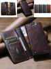 Funda de Teléfono Retro de Cuero abatible para Samsung Galaxy S26 Ultra S25U S24 Plus S23 S22 Note 20 Ranura para Tarjeta Soporte Billetera Cubierta Magnética