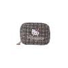 Used HLT X Hello Kitty Tweed Mini Pouch Kitty