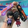 Naruto Anime PVC Keychain Figure - Haruno Sakura Hatake Kakashi Gaara Uzumaki Naruto - Pendant Key Rings for Kids Birthday Toy G