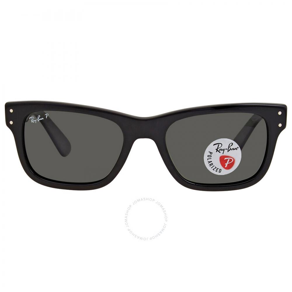 

Ray Ban Burbank Polarized Green Rectangular Men s Sunglasses RB2283 901 58 55