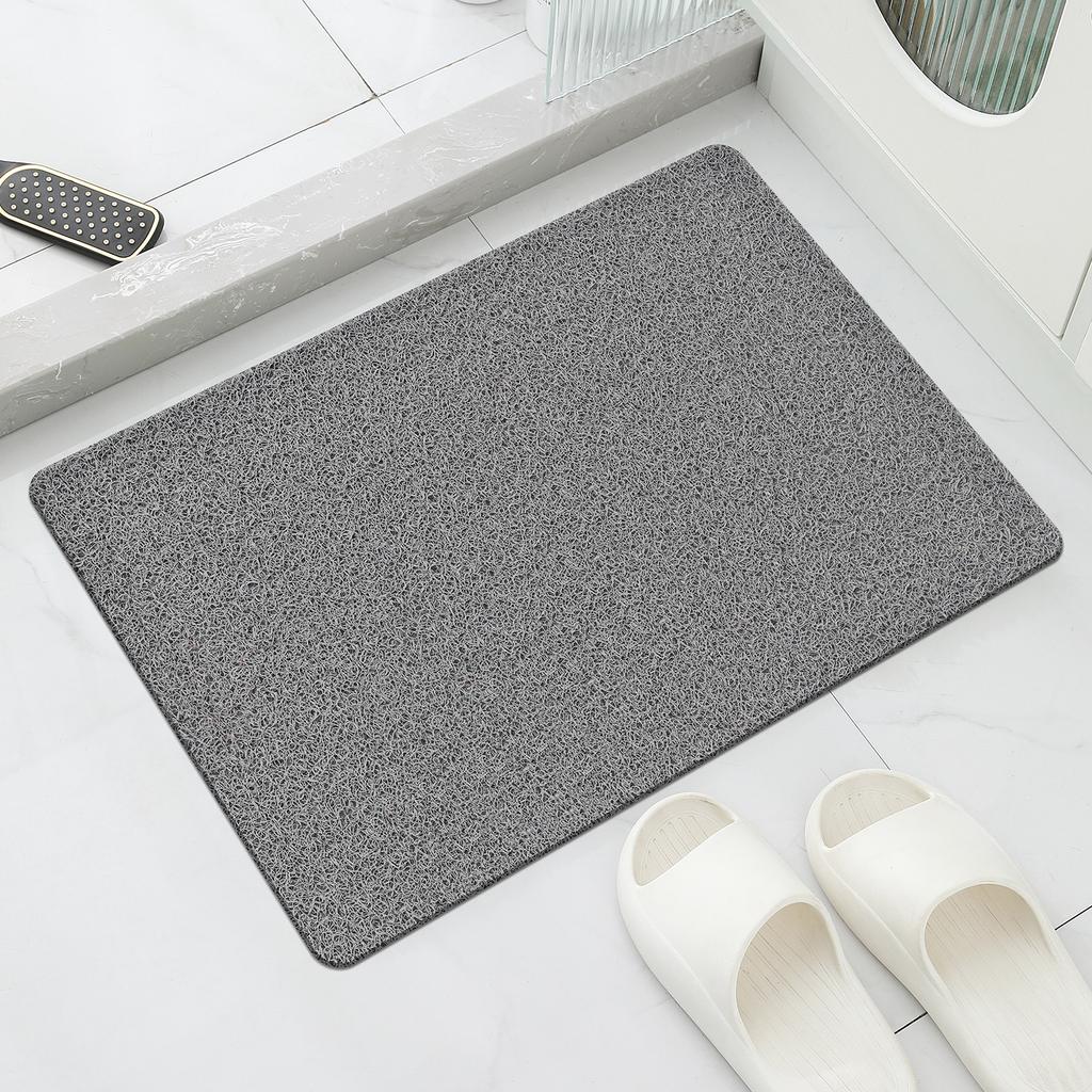 Non-slip Rubber Backing, Durable Entrance Door Mat, Non-slip Rubber Backing, Durable Entrance Door Mat, PVC Material, Hand-washa