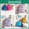 Stylish And Adorable Children's Backpack With Soft Handle And Cartoon Animal Pattern Perfect For Toddlers And Preschoolers