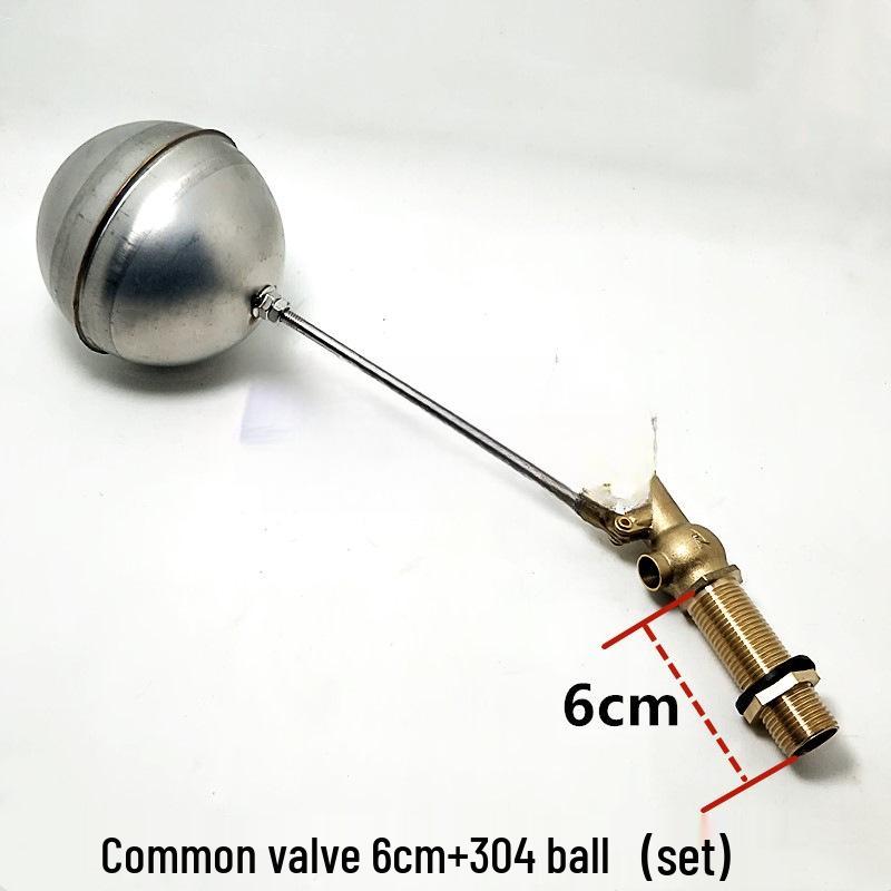 4-Minute Copper Float Ball Valve for Rice Cooker: Stainless Steel Water Inlet Switch and Tank Valve Accessory