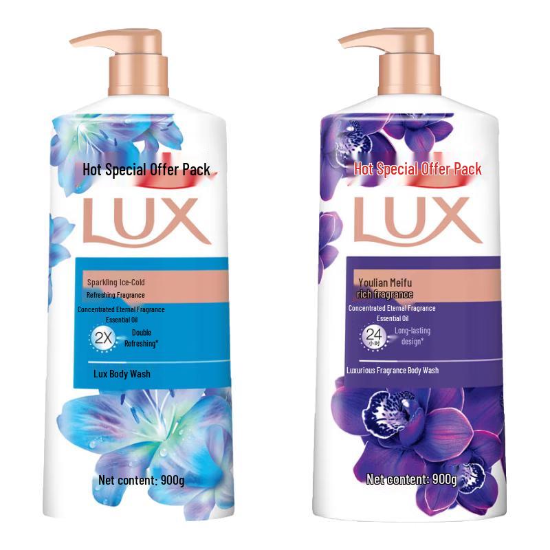 LUX Duo Scent Body Wash Set