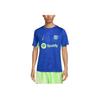 Nike Dri-Fit Academy FW24 Pro Third F.C. Barcelona Series Crew Neck Pullover Short Sleeve Soccer Jersey Men Tops Blue FQ2544-418