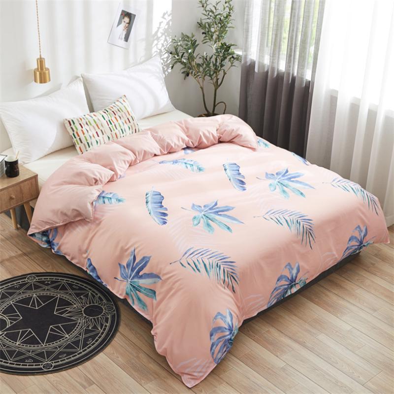 Printing Flower Quilt Cover Fashion Cotton Bedding Luxury Bedclothes
