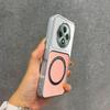 Upgraded Big Lens Protection Case for OPPO Reno12 F 4G/5G Luxury Leather Casing with Magnetic Ring