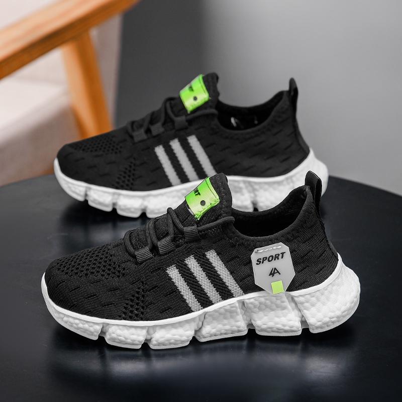 28-39 Dětské nadměrné velikosti Lehké Jednoduché Stylové Prodyšné Síťované Ležérní Sportovní Obuv Běžecká Obuv