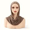 Modal Jersey Instant Hijab Cotton Stretch Hijab Caps Classic Headscarf  for Women