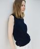 Nutopeu Weave Sleeveless Knit_Navy