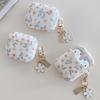 Cute Flower Silicone Headphone Case For AirPods 4 For AirPods 1/2/3 Protection Cover For AirPods Pro 2 With Pendant