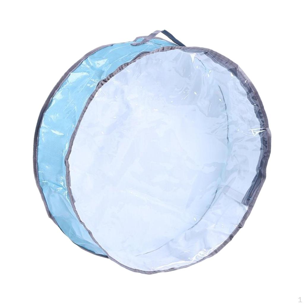 Christmas Wreath Case Holiday Storage Bag Tear-Resistant Waterproof Packaging