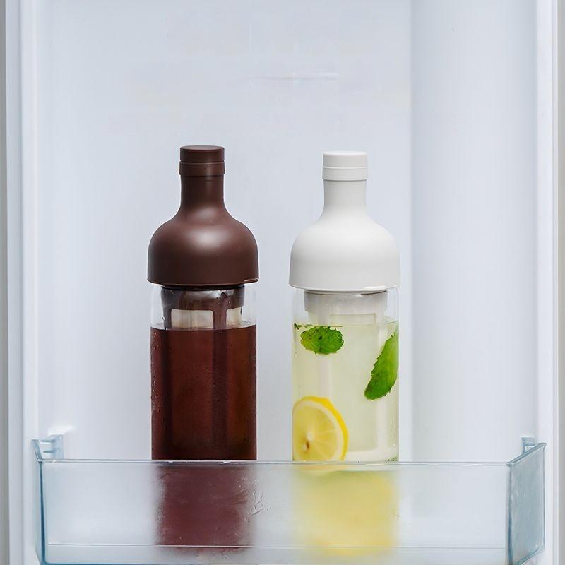 GIANXI Cold Brew Coffee Maker Home Cold Kettle Portable Non-leaking Tea Cold Brew Cup Ice Drop Kettle Cold Brew Fruit Teapot