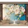 Vintage Flower Wallpaper Living Room Bedroom Background Wall Painting Home Decoration 3d Wallpaper